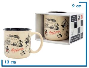 STOR MICKEY MOUSE CLASSIC TAZA CERAMICA DELUXE EN CAJA 414ML