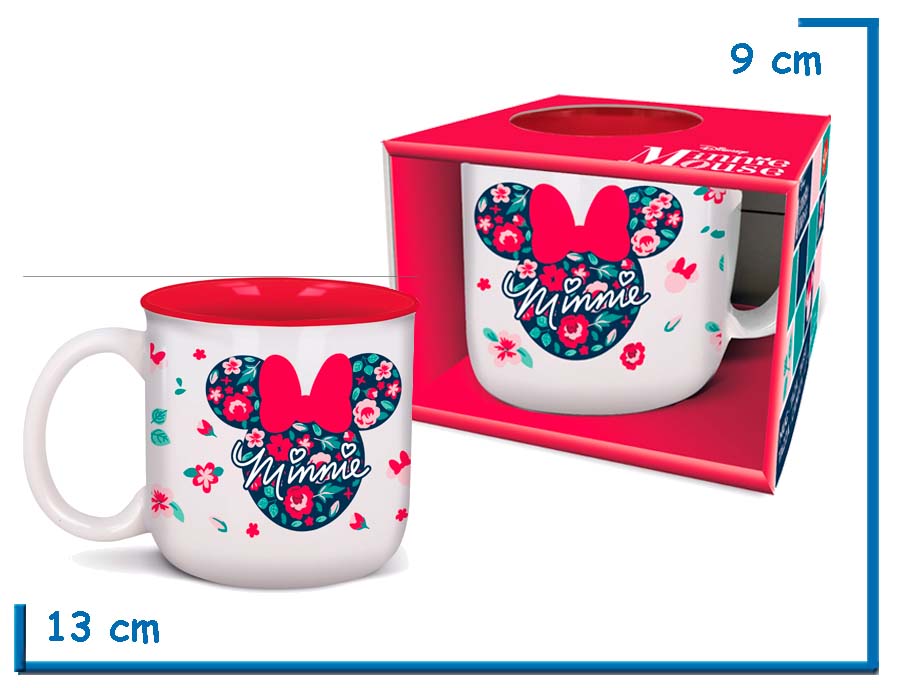 STOR MINNIE MOUSE TAZA CERAMICA DELUXE EN CAJA 414ML