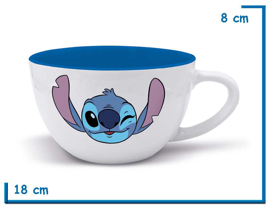 STOR STITCH TAZON CERAMICA JUMBO 739ML