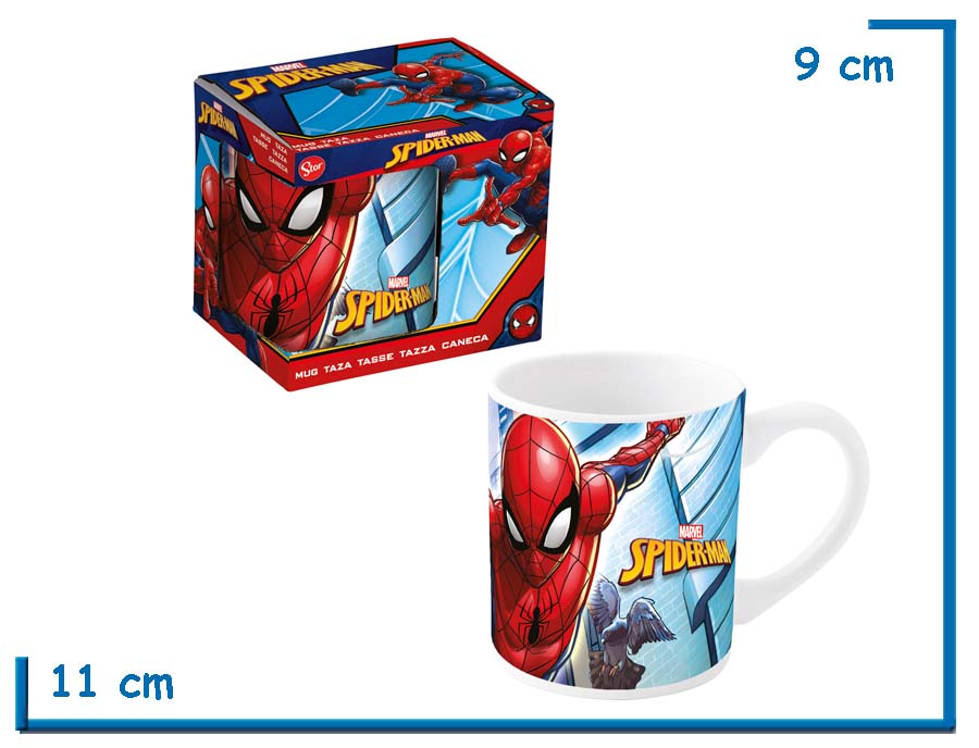 STOR MARVEL SPIDER-MAN SWINGING TAZA CERAMICA INFANTIL EN CAJA 237ML