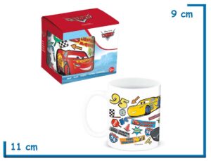 STOR CARS TAZA CERAMICA INFANTIL EN CAJA 237ML