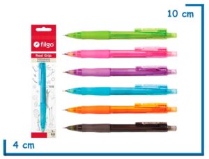 FILGO REAL GRIP PORTAMINAS AUTOMATICO 0.5MM SURTIDO FLOW PACK