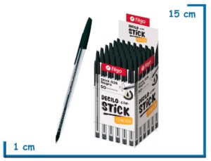 FILGO BOLIGRAFO STICK 026 NEGRO SUELTO DCS 1.0 MEDIUM