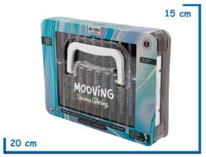 MOOVING ACRYLIC METALLIC MODE MARCADORES ACRILICOS METALICOS X12