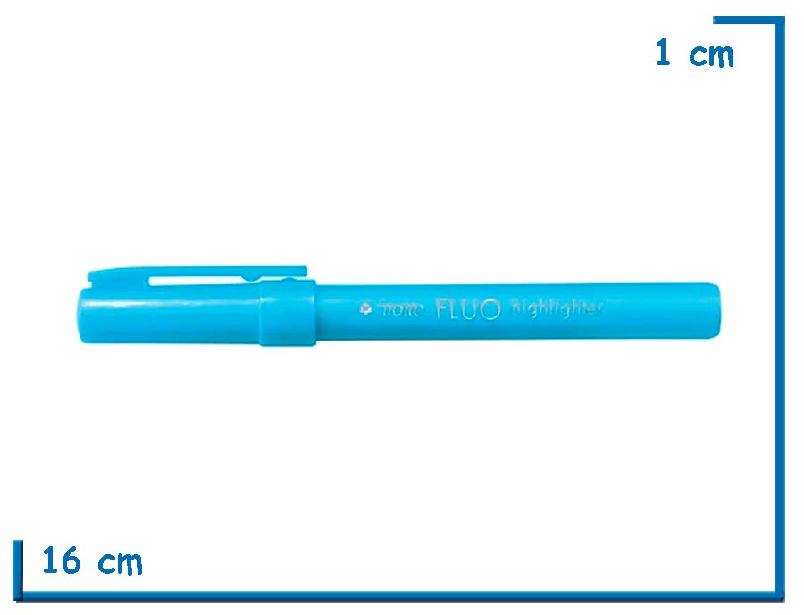 TRATTO FLUO HIGHLIGHTER RESALTADOR CELESTE