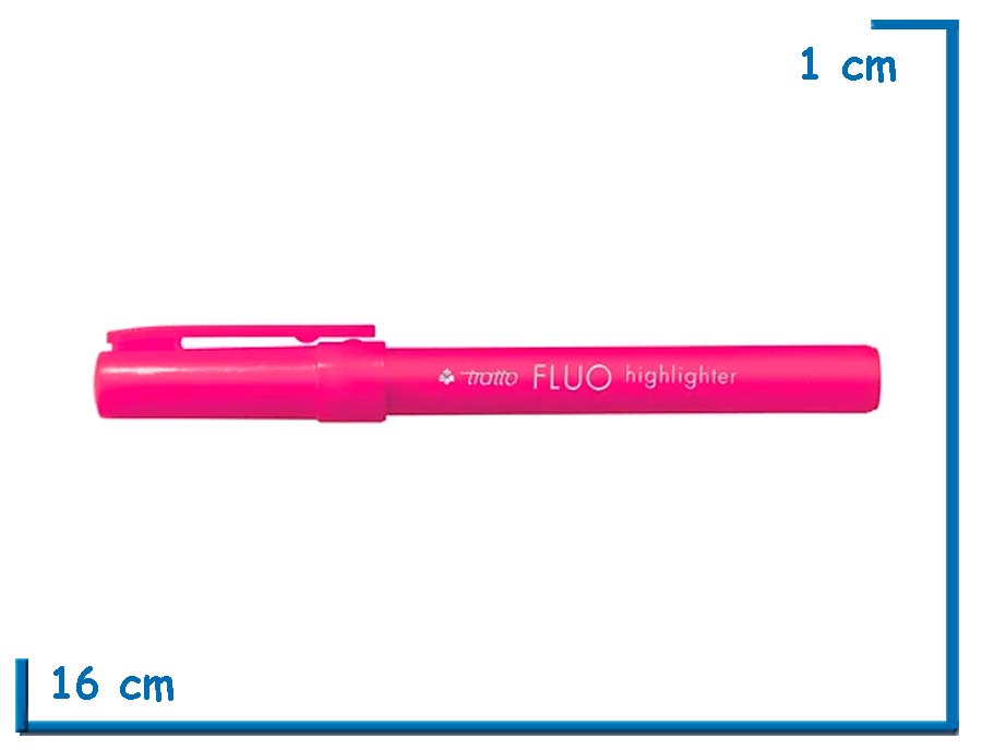TRATTO FLUO HIGHLIGHTER RESALTADOR ROSA