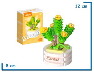 KOCO BLOOM BOUTIQUE L. SUCCULENTS CRASSULA MARNIERIANA 140 PZS