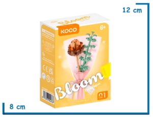 KOCO BLOOM BOUTIQUE FLOWER SERIES CONE 137 PZS