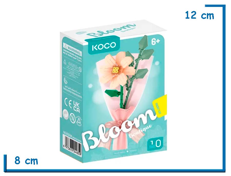 KOCO BLOOM BOUTIQUE FLOWER SERIES HEPATICA 156 PZS