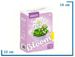 KOCO BLOOM BOUTIQUE FLOWER SERIES JASMINE 186 PZS
