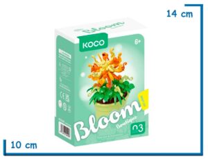 KOCO BLOOM BOUTIQUE FLOWER SERIES CHRYSANTHEMUM 184 PZS