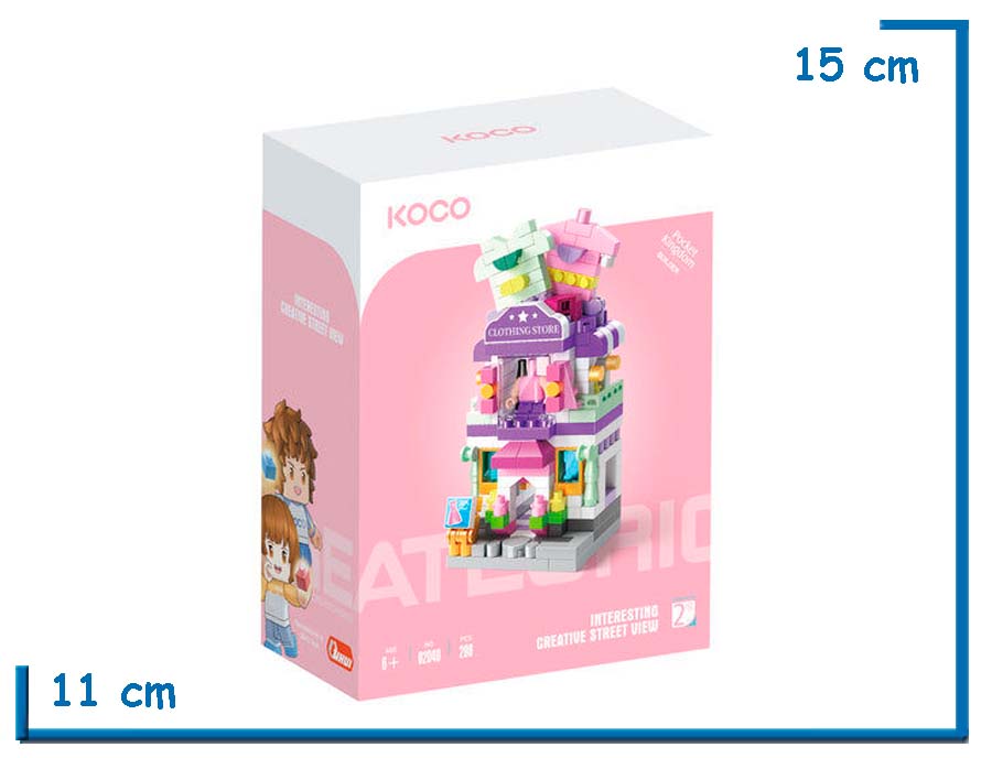 KOCO INTERESTING CREATIVE STREET VIEW CLOTHING SHOP 298 PZS