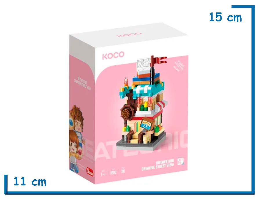 KOCO INTERESTING CREATIVE STREET VIEW COMIC STORE 280 PZS