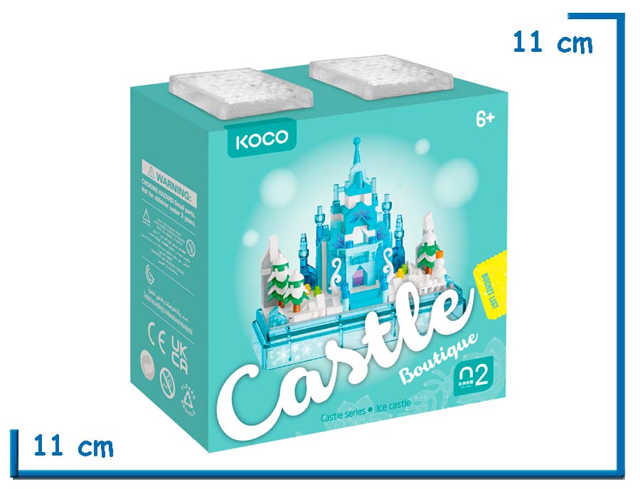 KOCO CASTLE BOUTIQUE CASTLE SERIES ICE CASTLE 381 PZS