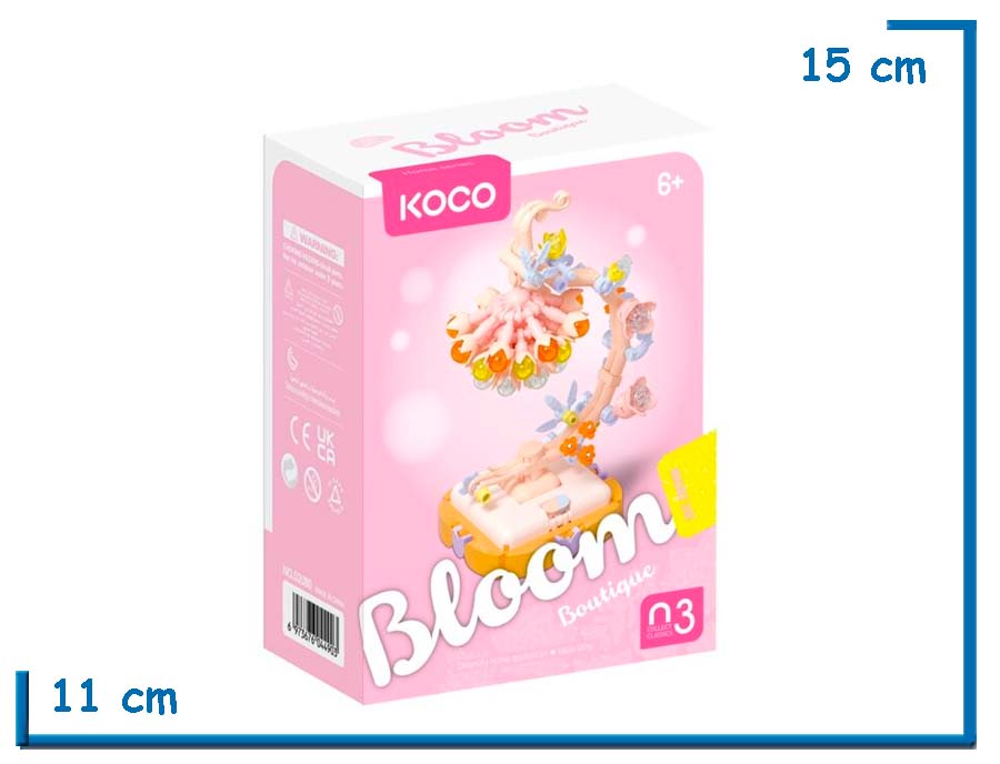 KOCO BLOOM BOUTIQUE DIVERSITY HOME APPLIANCES TABLE LAMP 301 PZS