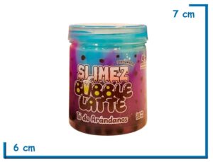 TOYZ SLIMEZ BUBBLE LATTE TE DE ARANDANOS SLIME