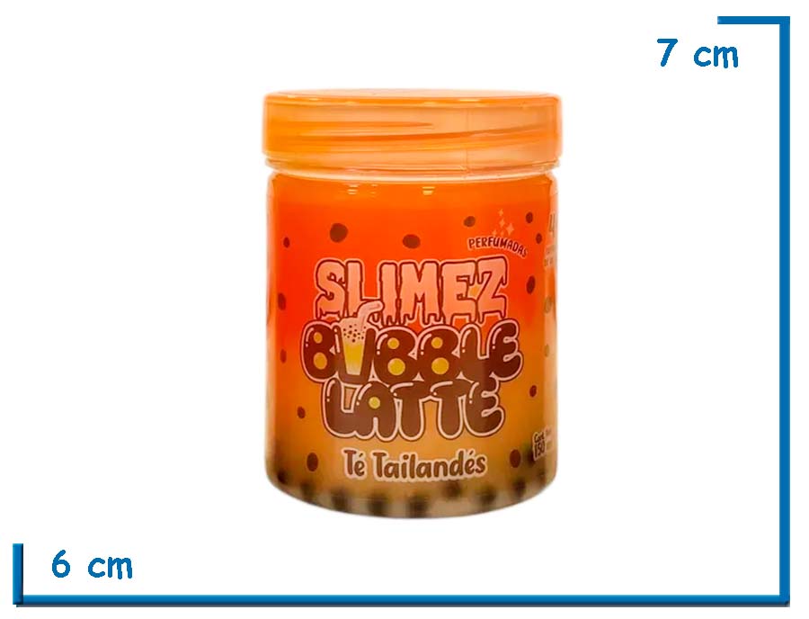 TOYZ SLIMEZ BUBBLE LATTE TE TAILANDES SLIME