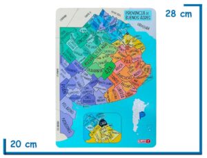 ENCASTRE PROVINCIA DE BUENOS AIRES DE MADERA 48 PZS