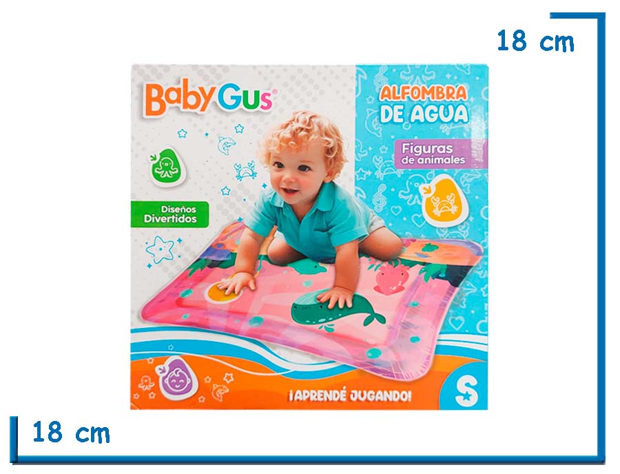 BABY GUS ALFOMBRA DE AGUA RECTANGULAR FONDO DEL MAR