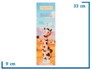 KIDS CLUB PELUCHE VACA BAILARINA IMITA TU VOZ CARGA USB
