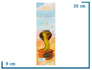 KIDS CLUB PELUCHE COBRA BAILARINA IMITA TU VOZ CARGA USB