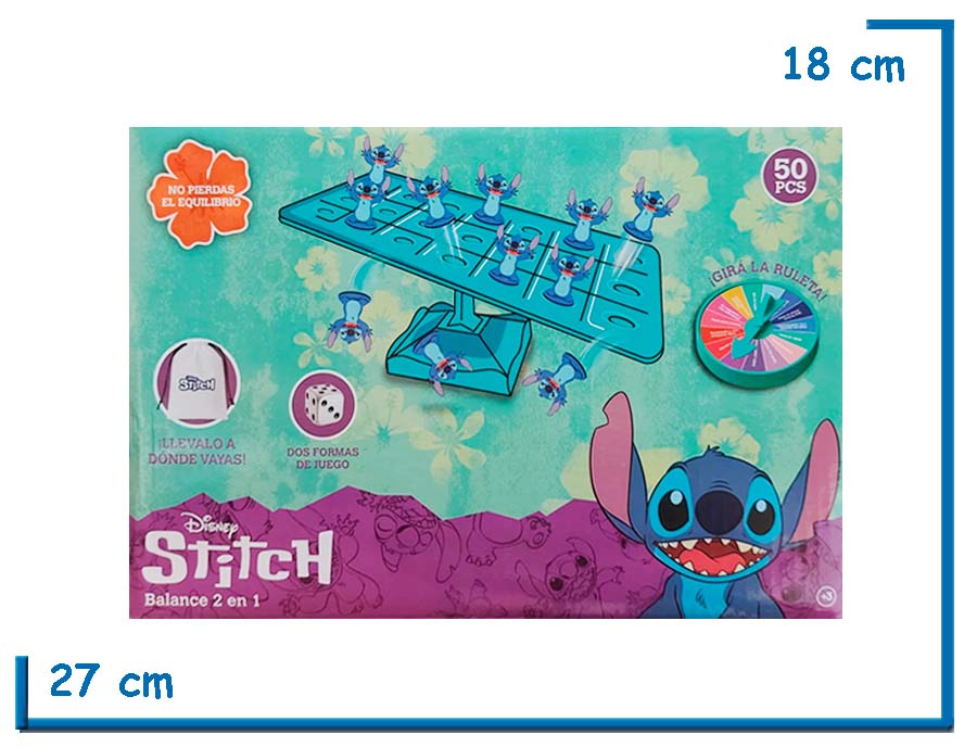 STITCH BALANCE 2 EN 1 JUEGO DE EQUILIBRIO