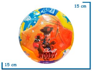PELOTA DE CUERO Nø2 TOY STORY WOODY AMARILLA