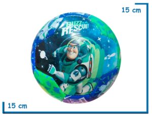 PELOTA DE CUERO Nø2 TOY STORY BUZZ AZUL Y VERDE