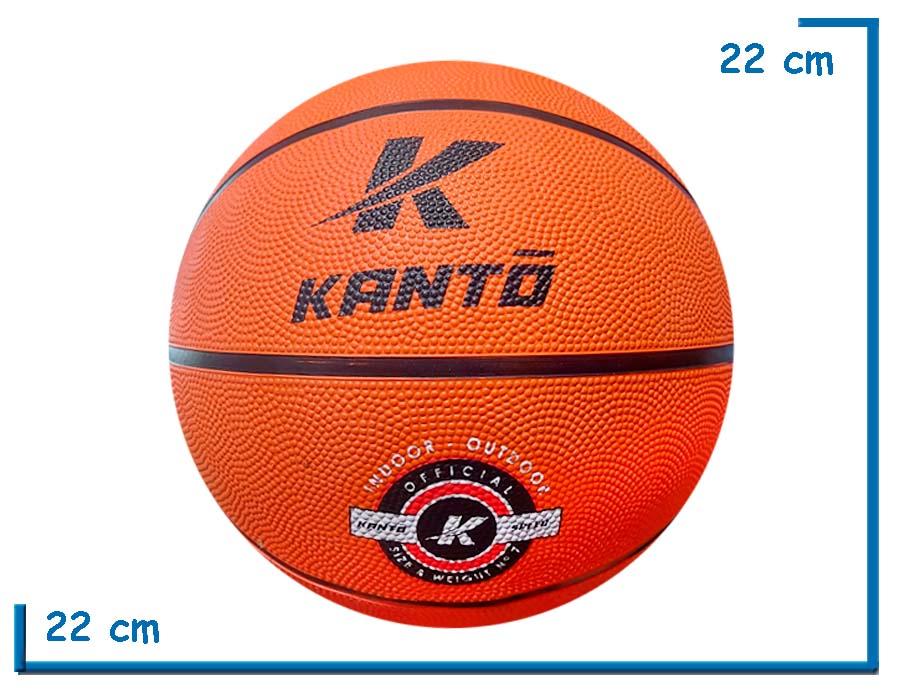 PELOTA DE BASKET N§7 KANTO NARANJA