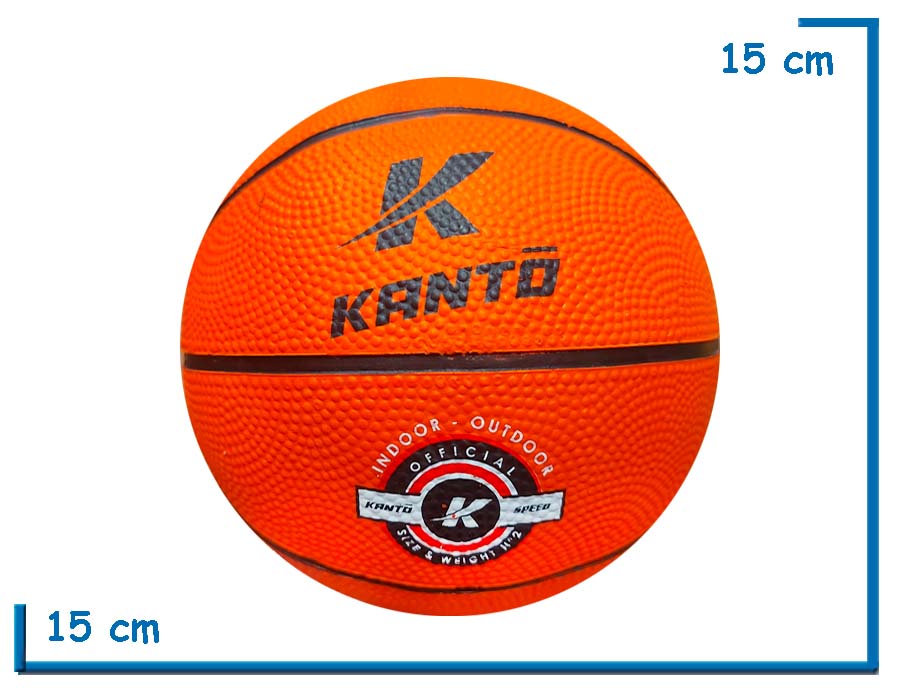 PELOTA DE BASKET N§2 KANTO NARANJA
