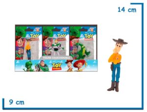 TOY STORY WOODY FIGURA COLECCIONABLE 7CM EN BLISTER