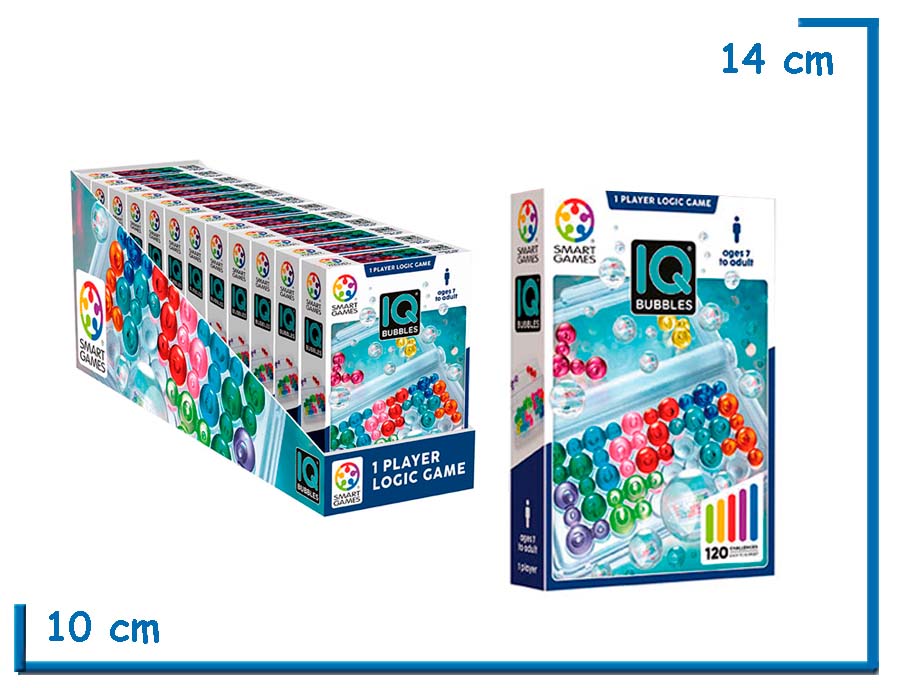 SMART GAMES IQ BUBBLES 1 PLAYER LOGIC GAME