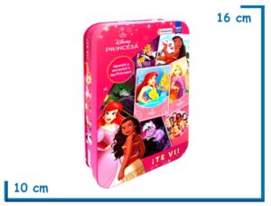 DISNEY PRINCESA TE VI NAIPES EN LATA