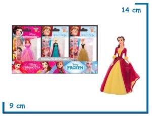 DISNEY PRINCESA BELLE FIGURA COLECCIONABLE 7CM EN BLISTER