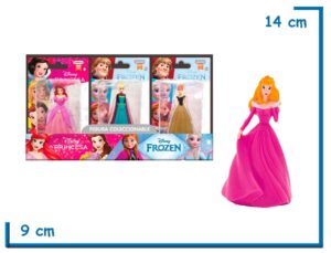 DISNEY PRINCESA AURORA FIGURA COLECCIONABLE 7CM EN BLISTER