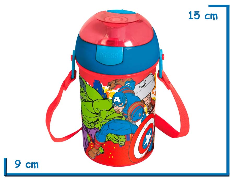 AVENGERS GRUPO CANTIMPLORA 450 ML POP UP