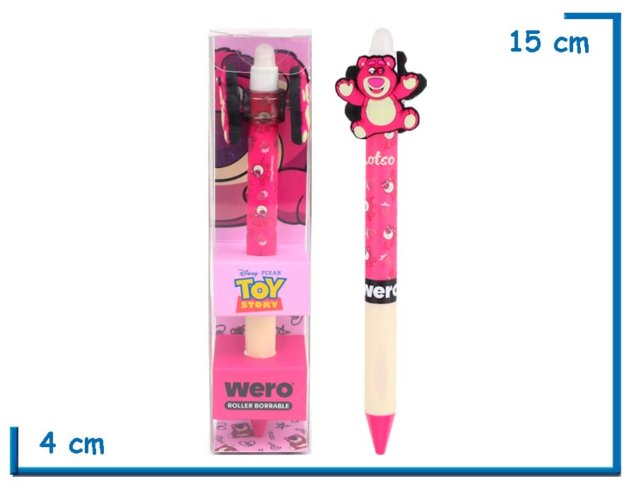 TOY STORY ROLLER BORRABLE LOTSO
