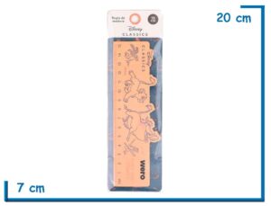DISNEY CLASSICS REGLA DE MADERA 15CM THE LION KING