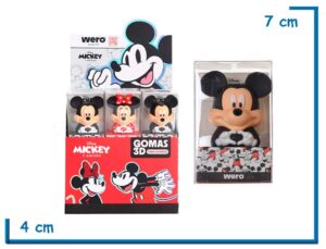 DISNEY MICKEY Y AMIGOS GOMA 3D MICKEY
