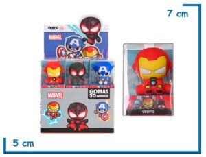 MARVEL GOMA 3D IRON MAN