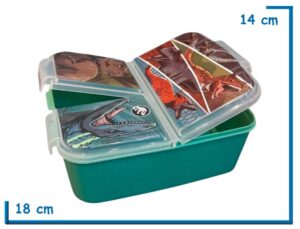 JURASSIC WORLD HERMETICO LUNCHERA MULTIPLE