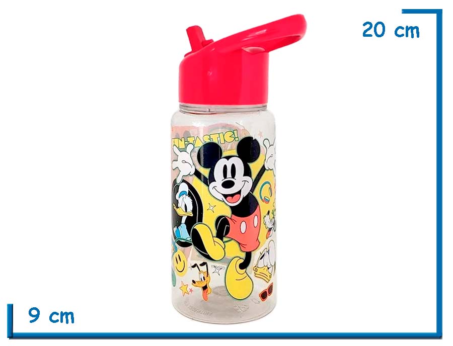MICKEY MOUSE BOTELLA STRAW TOP 500ML