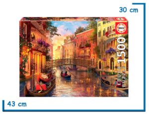 EDUCA PUZZLE X1500 PZS ATARDECER EN VENECIA