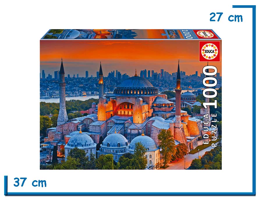 EDUCA PUZZLE X1000 PZS HAGIA SOPHIA, ESTAMBUL