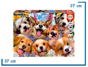 EDUCA PUZZLE X1000 PZS SELFIE DE PERRITOS