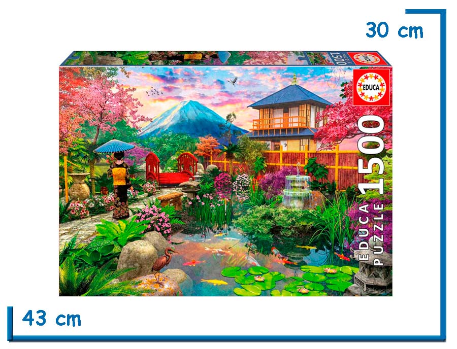 EDUCA PUZZLE X1500 PZS JARDIN JAPONES
