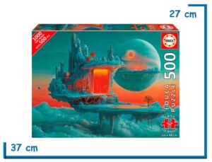 EDUCA PUZZLE X500 PZS XL PLANETA DE FUEGO Y HIELO