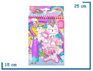 I LOVE UNICORNS COLORES MAGICOS PINTA SOLO CON AGUA
