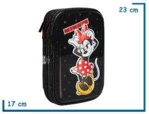 MOOVING CARTUCHERA DOBLE EVA MINNIE MOUSE