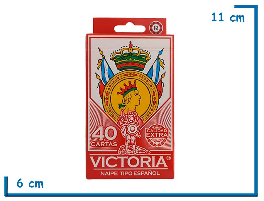 VICTORIA NAIPES TIPO ESPAÑOL X40